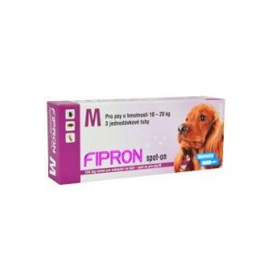 Fipron 134mg Spot-On Dog M sol 3x1,34ml (EXPIRÁCIA 08/2025)