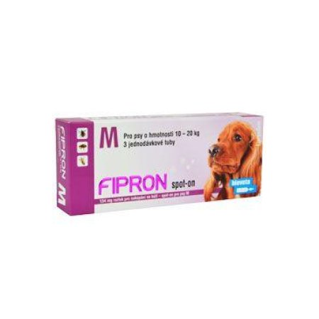 Fipron 134mg Spot-On Dog M sol 3x1,34ml (EXPIRÁCIA 08/2025)