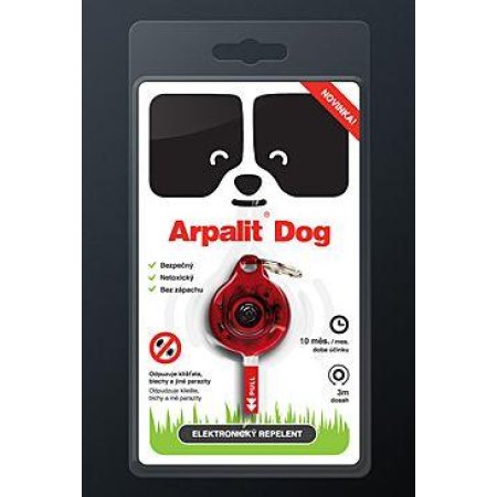 Arpalit Dog Elektr. odpudzovač kliešťov pre psov 1ks (EXPIRÁCIA 08/2025)
