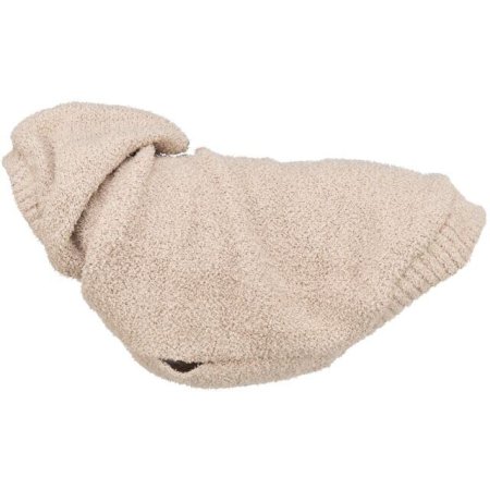Mikina CARSON s kapucňou, piesková XXS: 24cm, hruď: 36cm, krk: 28cm