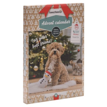 Beeztees PAW Adventní kalendář pro psy 100g