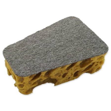 Houbička čistící na sklo s nerezovou vatou