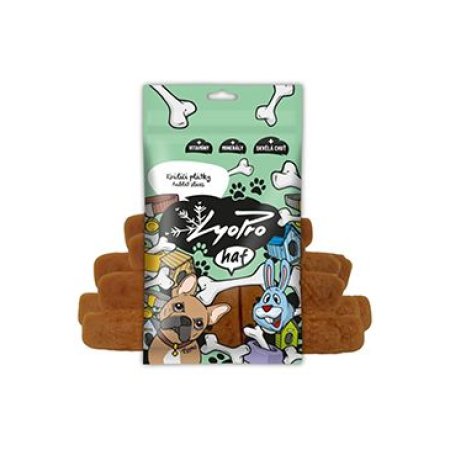Lyopro DOG poch. sušené Králičí plátky 70g