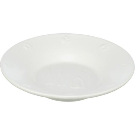 Vánoční keramická miska, 0.2 l/ø 16 cm, bílá