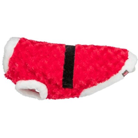 Vánoční plyšový obleček Santa, červená