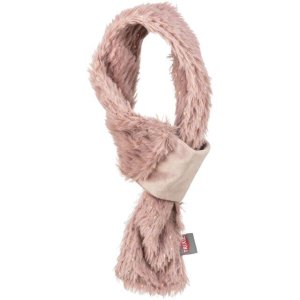 Vianočný hebký šál, plyš, staroružový 50 cm
