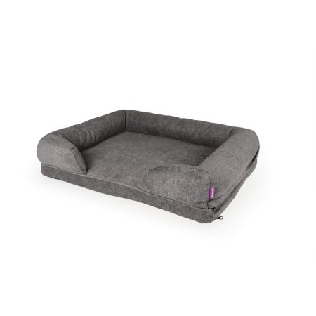 Ortopedická pohovka Huggo tmavě šedá
