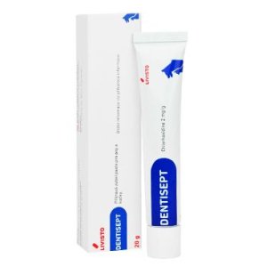 Dentisept 2mg/g pasta pre psy a mačky 20 g (EXPIRÁCIA 09/2025)