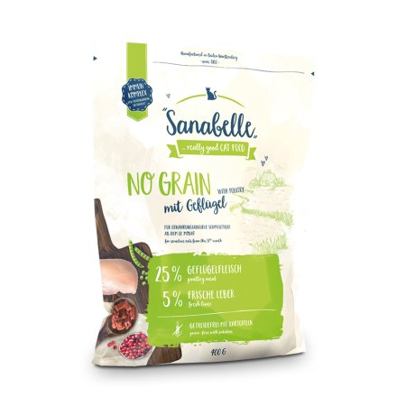 Bosch Cat Sanabelle No Grain 0,4 kg (EXPIRÁCIA 09/2025)