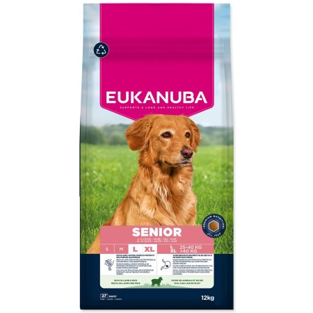 Krmivo EUKANUBA Senior Large rich in lamb 12 kg