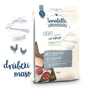 Bosch Cat Sanabelle Light 10 kg (POŠKODENÝ OBAL, váha 8,5 kg)
