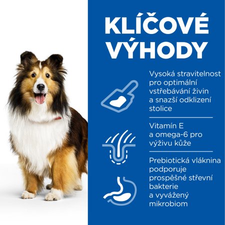 Hill’s Science Plan Sensitive Stomach & Skin pre dospelých psov s kuracím 14 kg (POŠKODENÝ OBAL)