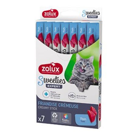 Pochoutka kočka SWEETIES tuňák 7ks Zolux