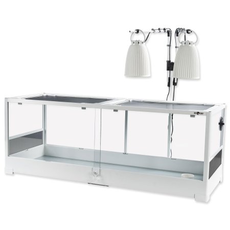 Terarijní set Repti Planet Home Range, sestavitelný s keramickými lampami 120x45x45cm