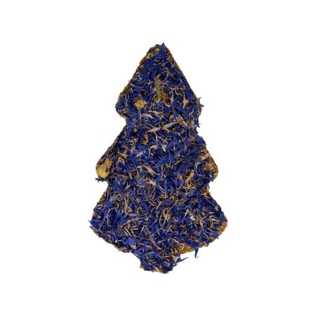 Bezobilný bylinkový Vánoční stromeček - Chrpa