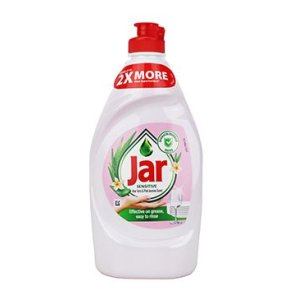 Saponát na nádobí Jar Sensitive Aloe/Pink 450ml