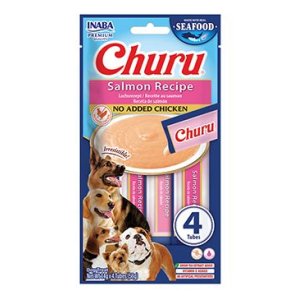Churu Dog Fish Salmon Recipe 4x14g