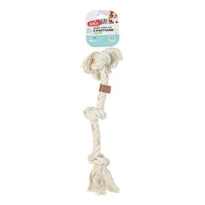 Hračka pes LEATHER TOUCH Uzel 44cm Zolux