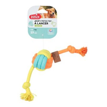 Hračka pes TWIST Míček na laně 29cm Zolux