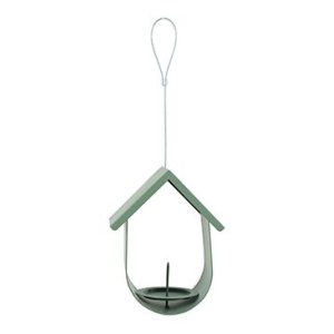 Krmítko venk. BUDKA na loj.koule kov zelená Zolux