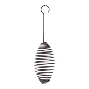 Krmítko venk. SPIRAL na loj.koule kov fialová 15cm Zol
