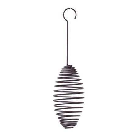 Krmítko venk. SPIRAL na loj.koule kov fialová 15cm Zol