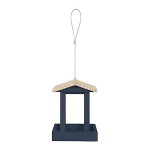 Krmítko venk. FLORA 1 na semena dřevo modrá Zolux