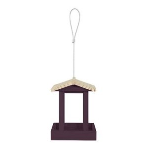 Krmítko venk. FLORA 1 na semena dřevo fialová Zolux