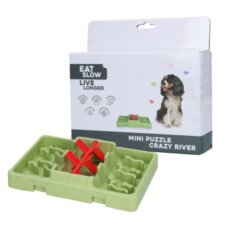 Eat Slow Live Longer hlavolam Mini Puzzle Crazy River