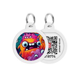WAUDOG chytrá ID známka s QR tagem Příšerky