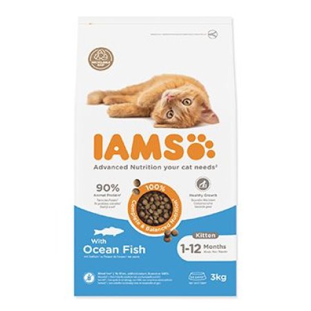 Krmivo IAMS Cat Kitten Ocean fish 3kg 