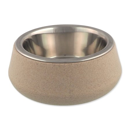 Miska Dog Fantasy nerez EcoStyle béžová 14cm, 480ml