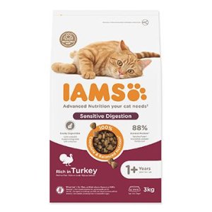 Krmivo IAMS Cat Adult Turkey 3kg 