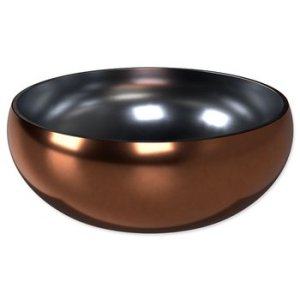 Miska Dog Fantasy s dvojitou stěnou rosegold 16cm, 800ml 