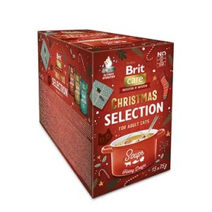 Brit Care Cat Christmas Soups Multipack 15x75g