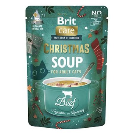 Brit Care Cat Christmas Beef Soup 75g