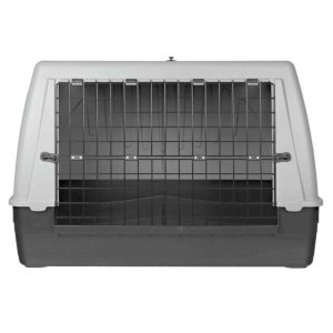 Transportní box JOURNEY, M-L: 100 x 65 x 60 cm, černá/šedá