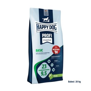 Happy Dog Profi Line Krokette 23/9,5 Basic 20kg (POŠKODENÝ OBAL, váha 19,7 kg)