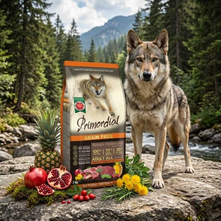 Primordial Grain-Free Adult Dog Wild Boar & Lamb 2kg