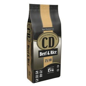DELIKAN CD Beef and rice 15 kg (POŠKODENÝ OBAL)