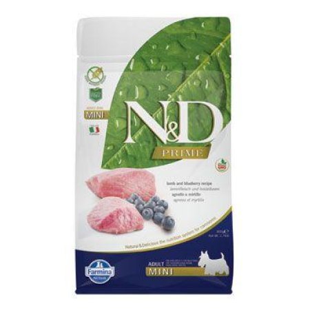 N&D PRIME DOG Adult Mini Lamb & Blueberry 800g (EXPIRÁCIA 10/2025)