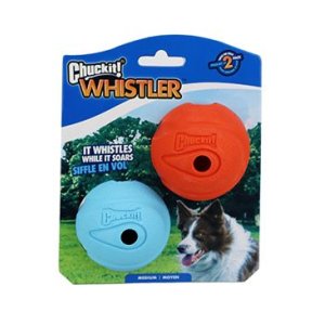 Hračka pes Chuckit The Whistler M 6cm/2ks