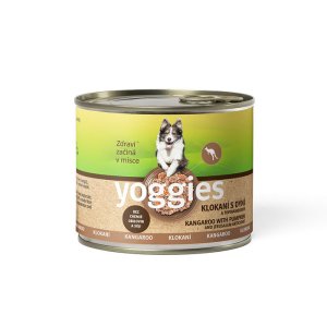 Yoggies klokanie konzerva pre psov s tekvicou a topinamburom 200 g