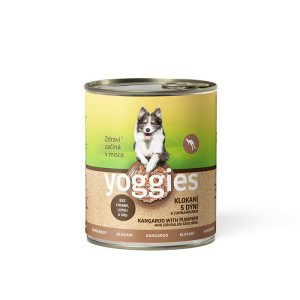 Yoggies klokanie konzerva pre psov s tekvicou a topinamburom 800 g 