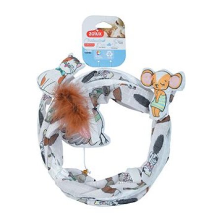 Hračka kočka CHATOUILLE Tunel otevřený 70cm Zolux