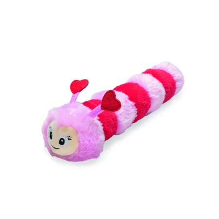 Beeztees Hračka pro psy Housenka Wina růžová 36cm