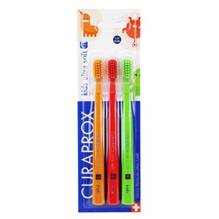 Zub.kartáček Curaprox CS Kids 4-12let 3ks