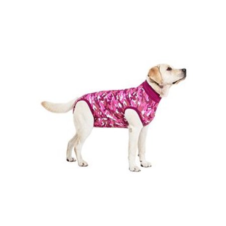 Obleček ochranný Suitical Dog PINK CAMO 81cm XXL