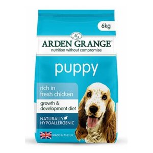Arden Grange Dog Puppy/Junior rich in fresh Chick.6kg