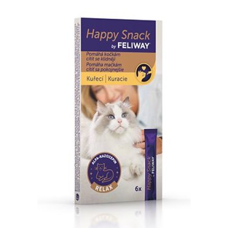Feliway Happy Snack Kuřecí 6x15g